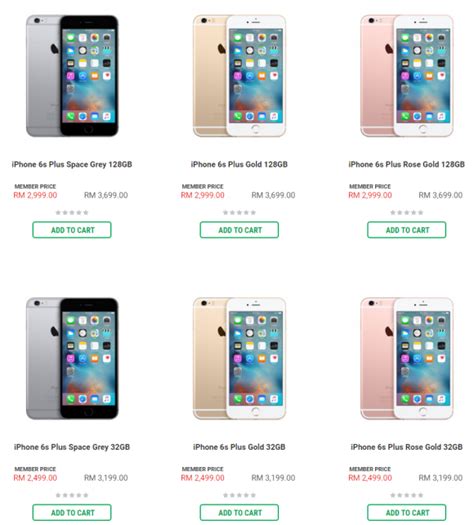 The cheapest price of apple iphone x in malaysia is myr1300 from shopee. SenHeng offers the iPhone 6s Plus at RM700 off ...