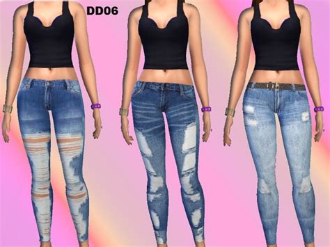 Dd06 Jeggings Set By Divadelic06 At Tsr Sims 4 Updates
