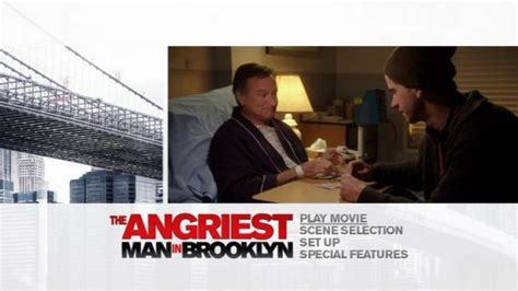 The Angriest Man In Brooklyn Dvd Menus