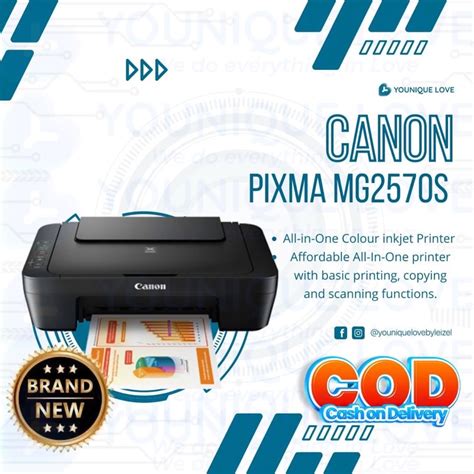 Brand New 3 In 1 Printer Canon Pixma Mg2570s Shopee Philippines
