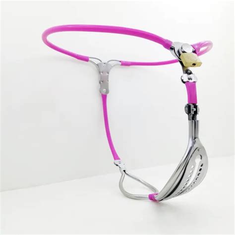 Female Invisible Chastity Belt Stainless Steel Lockable Bondage Wear Pants Picclick