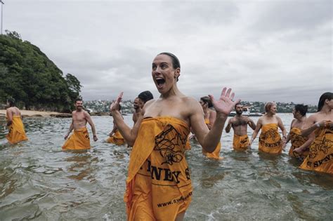 Swimmers Bare All For Sydney Nudie Dip After Hiatus Canberra Citynews