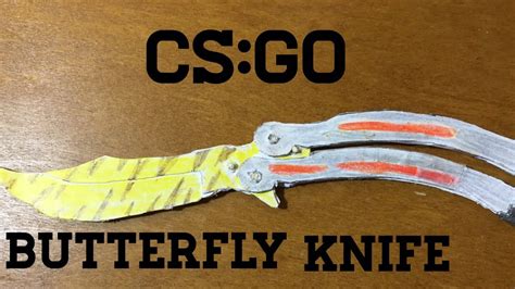 Luthfiannisahay Butterfly Knife Cs Go Template