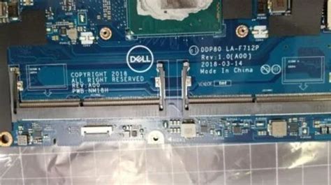 Dell Latitude 5591 Motherboard I5 7200u Dpn31pg4 At Rs 8500 Dell