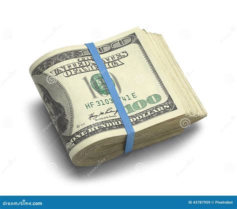 Wad Of Money Stock Image Image Of Background Dollar 43787959