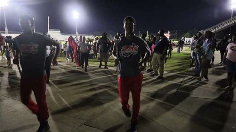 Hephzibah High Marching Out Of Spring Game Youtube
