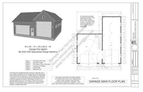 Free Garage Plans Sds Plans Part 2