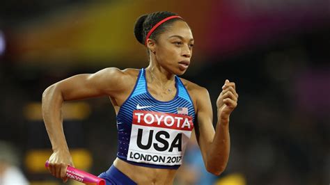 Nike Suggested Six Time Olympic Gold Medalist Allyson Felix Was Worth