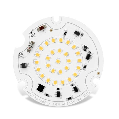 Smd2835 Ac120v230v Round Led Module D100mm Pf095 2700k 6500k Cri Up To 90