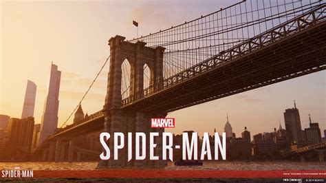 Artstation Spider Man Ps4 Ny Manhattan Bridges