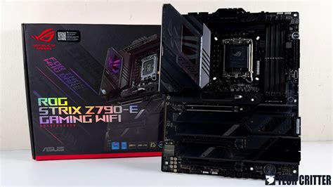 Hands On Review ASUS ROG Strix Z790 E Gaming Wifi