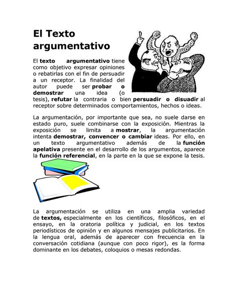 El Texto Argumentativo5° By Gloia Edith Santa Issuu