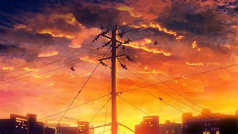 17 Anime Sunset Phone Wallpaper Anime Wallpaper