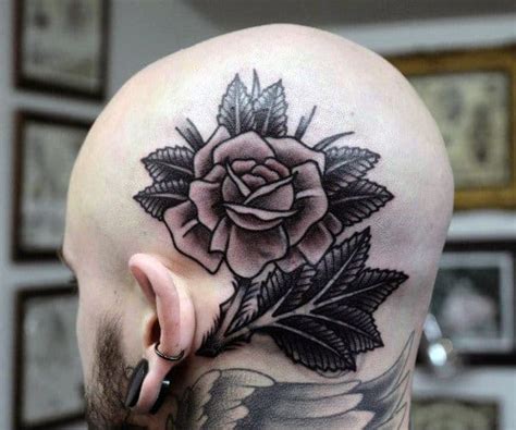 Check spelling or type a new query. 50 Traditional Rose Tattoo Designs For Men - Flower Ink Ideas