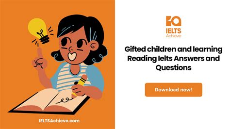 Ted Children And Learning Reading Ielts Answers And Questions