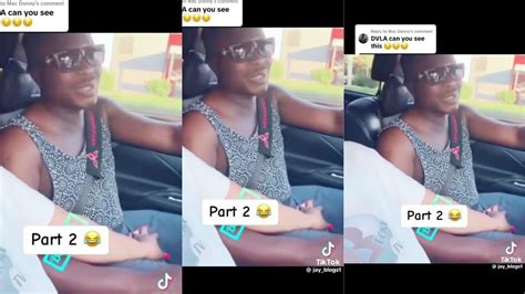 Gh Couple Go Live On Tiktok To Touch Their Private Parts In A Moving
