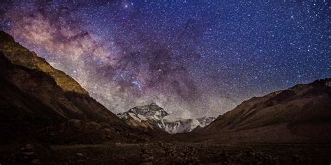 Amazing Nature The Milky Way Rising Over Mt Everest Daily Shout Times