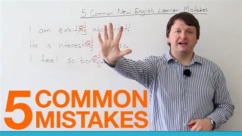 5 Common English Learner Mistakes YouTube