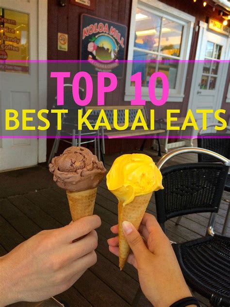 Where to Eat in Kauai, Hawaii | Kauai, Visit hawaii, Hawaii honeymoon