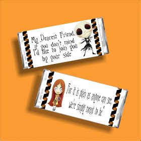 These printable christmas candy bar wrappers are also inexpensive, so you could make a whole basket full to share with friends, family, teachers, neighbors, etc. Nightmare Before Christmas Candy Bar Wrapper Printable ...