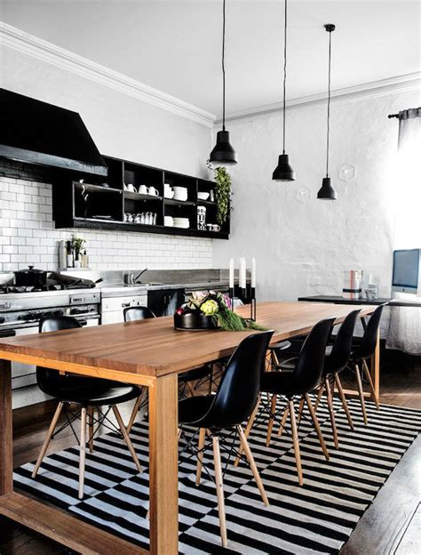 33 Inspired Black And White Kitchen Designs Decoholic