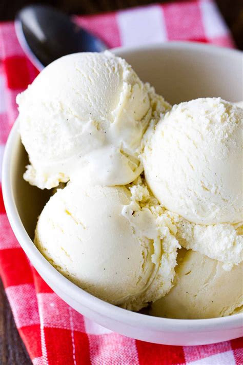 Vanilla Ice Cream Recipe Homemade Vanilla Ice Cream Ice Cream