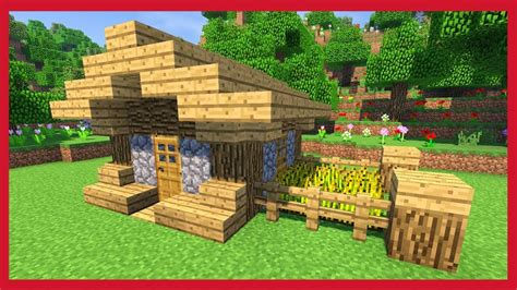 Como Hacer Una Casa Rustica En Minecraft Corredor Externo De Casas