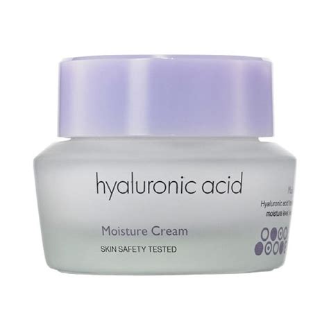 Hyaluronic acid naturally exists in the body, but not always at optimal levels, especially as we age. It's Skin Hyaluronic Acid Moisture Cream - Korean cosmetic ...