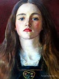 Portrait of a Girl - Sophy Gray - John Everett Millais Dante Gabriel ...