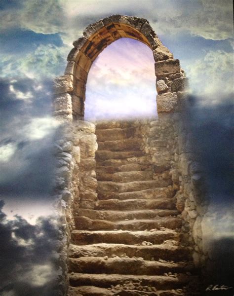 Heaven Stairway To Heaven Stairways Prophetic Art