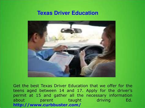 Ppt Texas Driver Education Powerpoint Presentation Id7448836