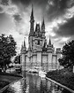 Prints Art & Collectibles Black and white Disney Castle etna.com.pe