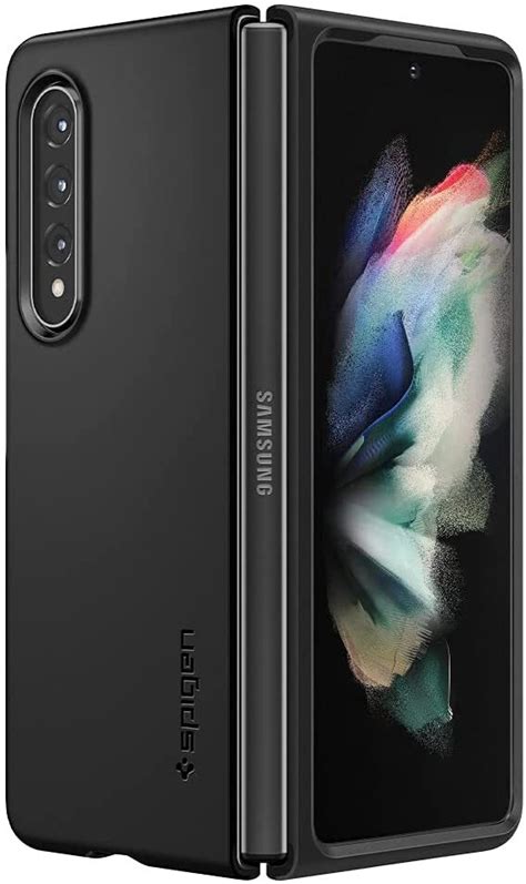 Spigen Thin Fit Black Galaxy Z Fold 3 Zwart Kenmerken Tweakers