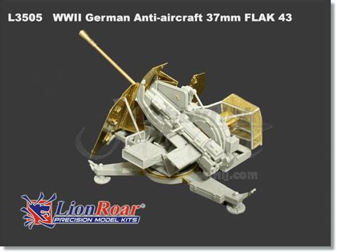 135 German Anti Aircraft Gun 37mm Flak 43 By Lionroar Hobbylink Japan
