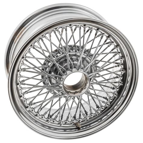 Wire Wheel Chrome 15 X 65 72 Spoke