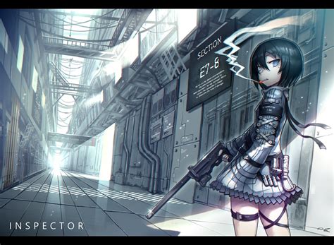 417626 Science Fiction Girl With Weapon Anime Gia Rare Gallery Hd