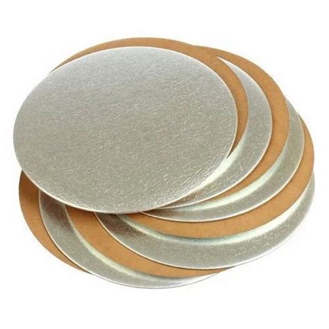 Golden Cardboard Cake Base Boards For Bakery Rs 3 Piece Id