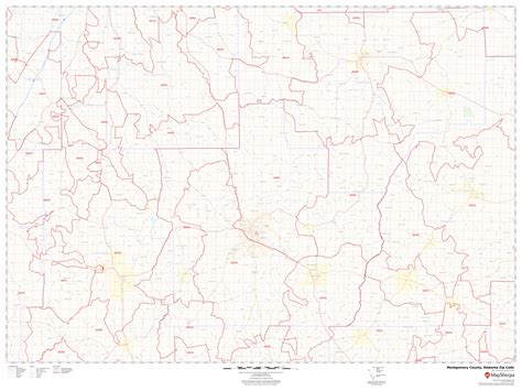 Montgomery County Zip Code Map Alabama