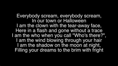 This Is Halloween The Nightmare Before Christmas Lyrics - The Nightmare Before Christmas- This is Halloween Lyrics - YouTube