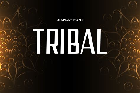 Tribal Font By Dmdesignsstoreart · Creative Fabrica