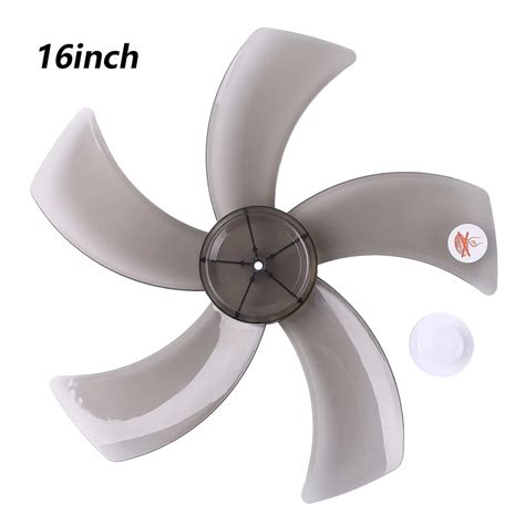 Big Wind 16inch 400mm Plastic Fan Blade 5 Leaves Replacement For