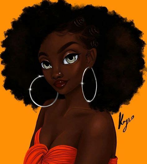 Pin By Bouadoub On Dessin De Filles Black Women Art Black Art