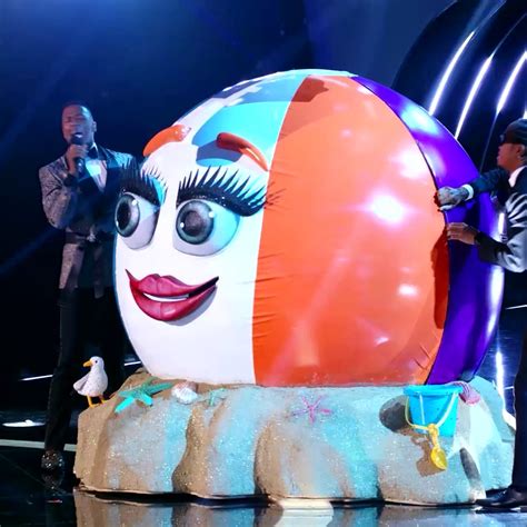 Beach Ball Reveal Season 6 Ep 8 The Masked Singer Did You Know Double Trouble Was Inside