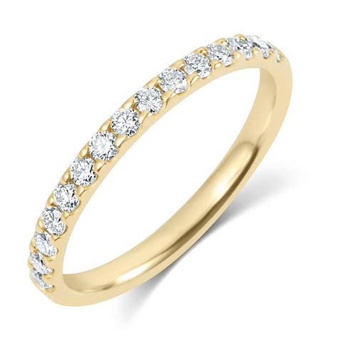 Diamond Half Eternity Ring 033ct Pravins