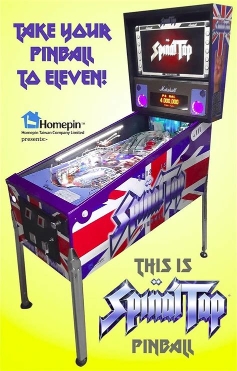 Homepin Shares Picture Of This Is Spinal Tap Pinball