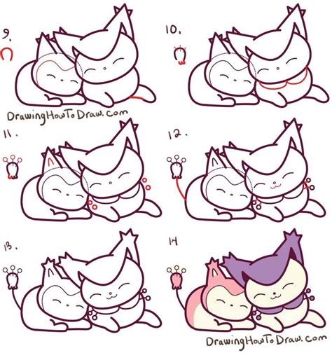 How To Draw Delcatty And Skitty