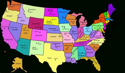 Us State Abbreviations Worldatlas Map Of Usa With State Abbreviations