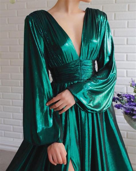 Shiny Teal Gown Sequin Dress Fabric Velvet Dress Fabric