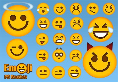 20 Emoji Face Ps Brushes Abrvol3 Free Photoshop Brushes At Brusheezy