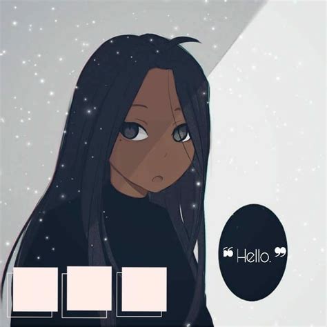 Pin By Prim On Anime Girls Cartoon Art Black Anime Characters